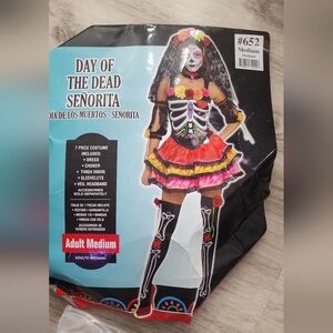 Day of the Dead Señorita Adult Costume